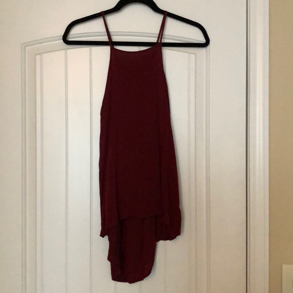 open back tank top